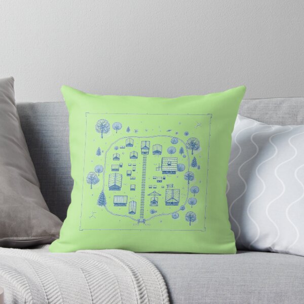 Item preview, Nordic Compass Blueprint Scandinavian Navigation Symbol designed and sold by sloophloop77.
