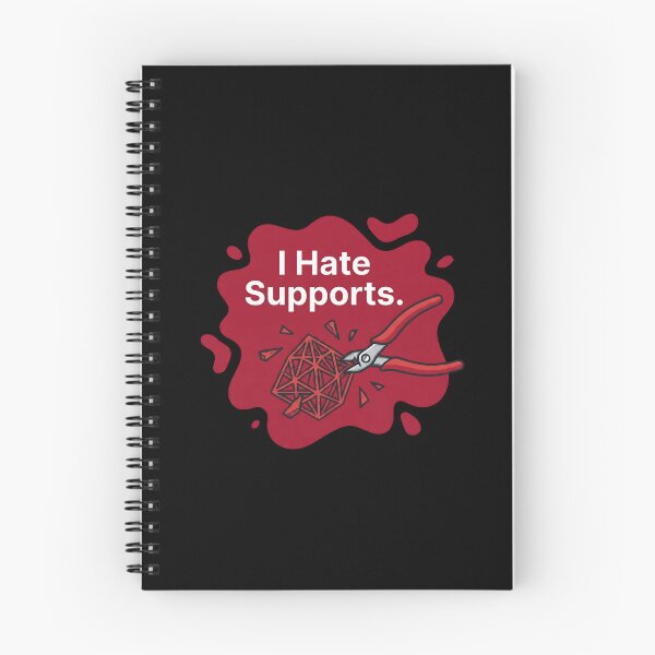 Item preview, I hate supports | 3d Printing designed and sold by SocialStaticz.