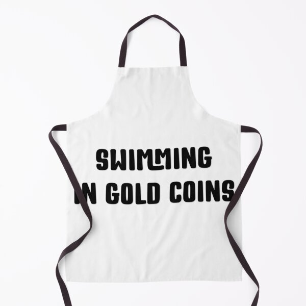 Item preview, Scrooge McDuck Swimming in Gold Coins designed and sold by Tshirtpedia.