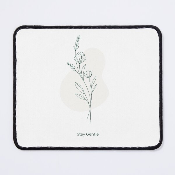 Item preview, Stay Gentle – Minimalist Botanical Line Art designed and sold by Calm Earth Collective.