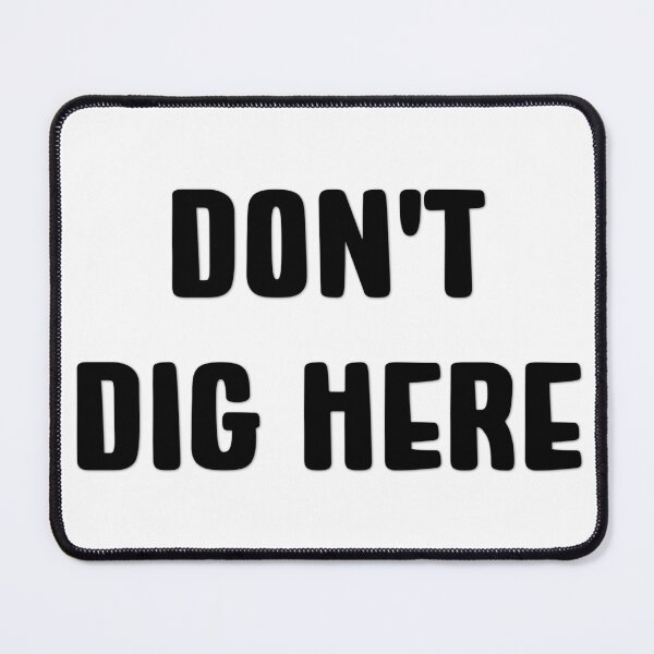 Item preview, Pet Sematary Warning Don't Dig Here designed and sold by Tshirtpedia.