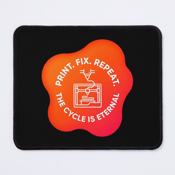 Item preview, Print fix repeat | 3d Printing designed and sold by SocialStaticz.