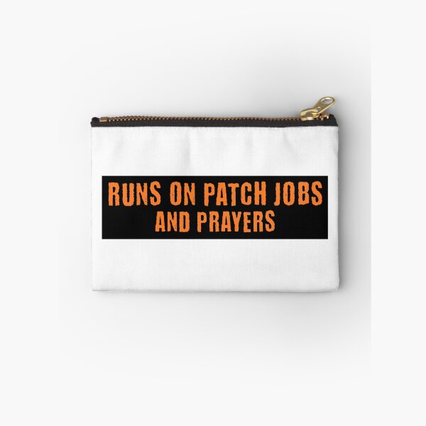 Item preview, Runs on Patch Jobs and Prayers designed and sold by Automotive Art by Greg.