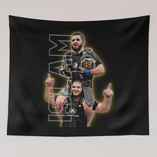 Item preview,  Islam Makhachev Double Champ Artwork designed and sold by AjdinZ.
