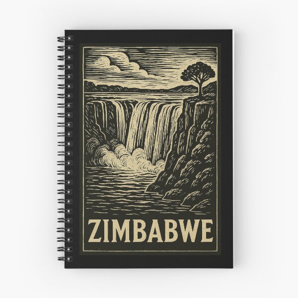Item preview, Zimbabwe Linocut Style  designed and sold by Thistle-TShop.
