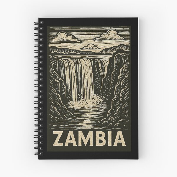 Item preview, Zambia Linocut Style  designed and sold by Thistle-TShop.