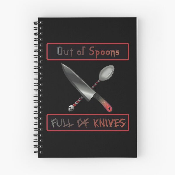 Item preview, Out of Spoons, Full of Knives designed and sold by Syph-Creations.
