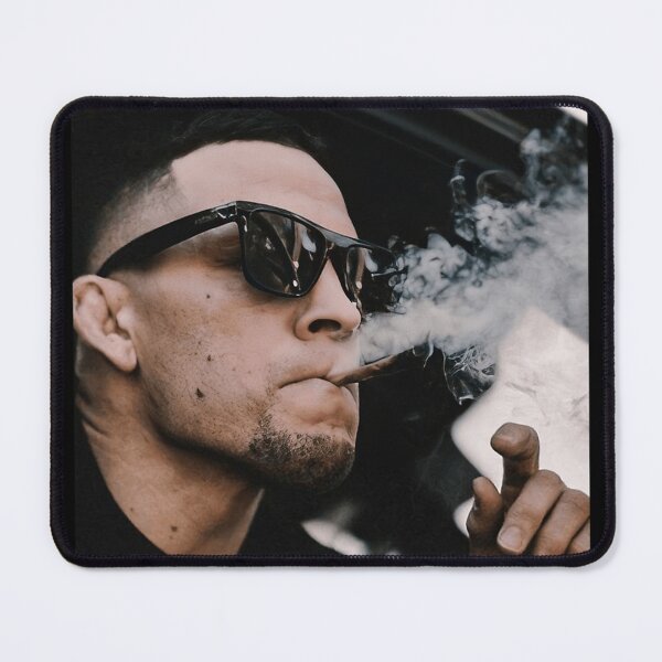 Item preview, Nate Diaz Ufc Cool Smoking Nate Diaz Bloody Nate Diaz designed and sold by AjdinZ.