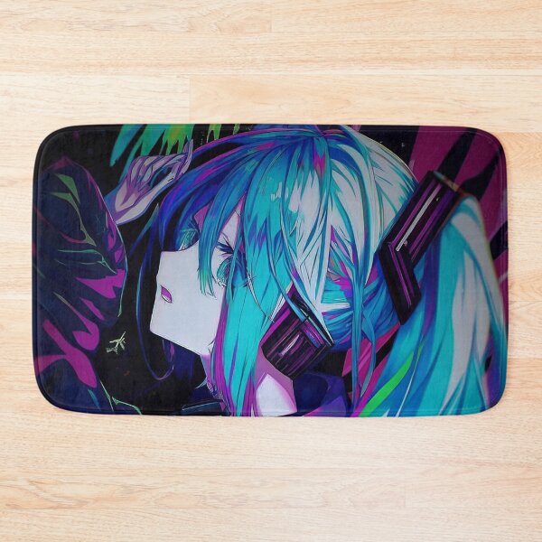 Item preview, Hatsune Miku - Neon Cyber Idol Girl | Futuristic Anime Synthwave Aesthetic designed and sold by Dyan4.