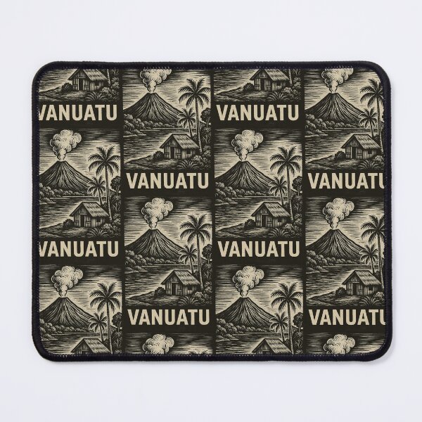 Item preview, Vanuatu Linocut Style  designed and sold by Thistle-TShop.