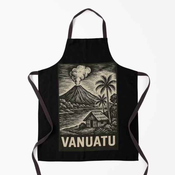Item preview, Vanuatu Linocut Style designed and sold by Thistle-TShop.