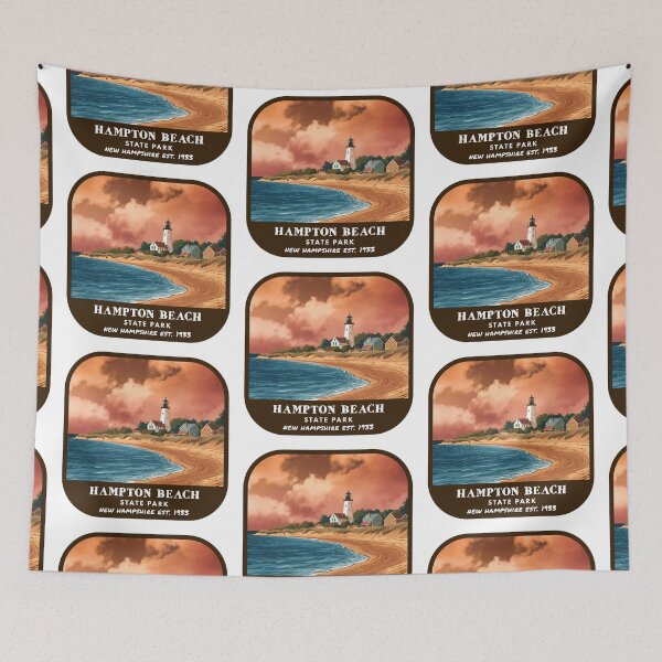 Item preview, Vintage Hampton Beach State Park (New Hampshire) designed and sold by RabbitK.