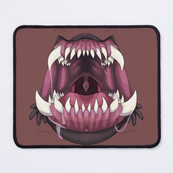 Item preview, Monster Mouth w/ drool designed and sold by Thistlegrove.
