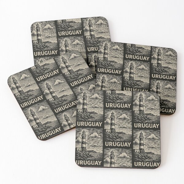 Item preview, Uruguay Linocut Style  designed and sold by Thistle-TShop.