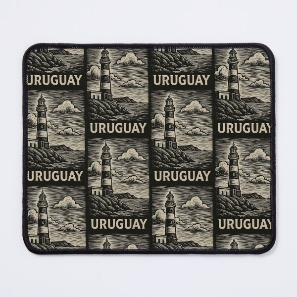 Item preview, Uruguay Linocut Style designed and sold by Thistle-TShop.