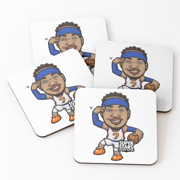 Item preview, Super Stars   Carmelo Anthony Cute Cartoon Basketball Art designed and sold by PJDRAW.