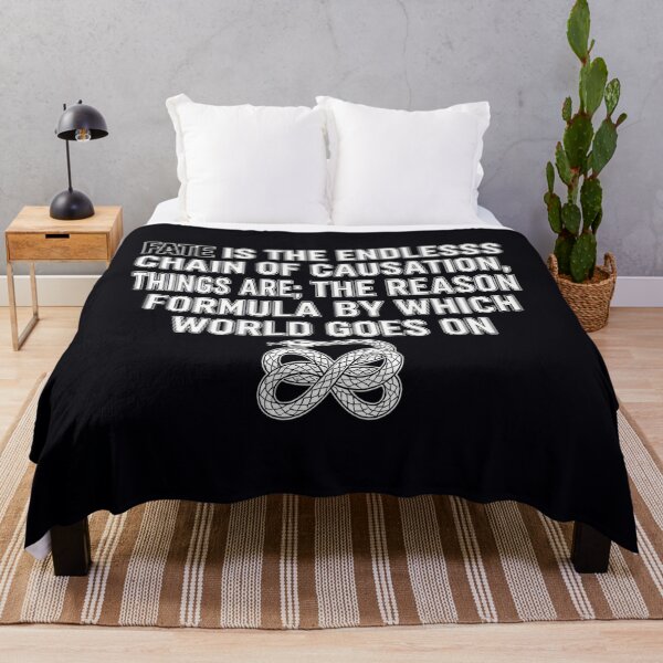 Item preview, Fate Is The Endless Chain Stoic Quote designed and sold by odbkuety83.