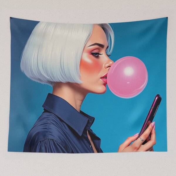 Item preview, Digital Muse in Bubblelight designed and sold by Dream Bloom Gallery.