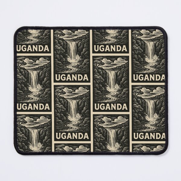 Item preview, Uganda Linocut Style  designed and sold by Thistle-TShop.