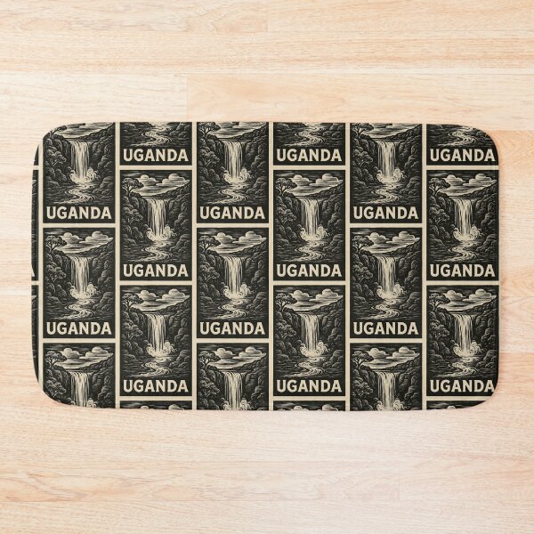 Item preview, Uganda Linocut Style  designed and sold by Thistle-TShop.