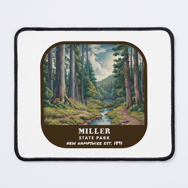Item preview, Vintage Miller State Park (New Hampshire) designed and sold by RabbitK.
