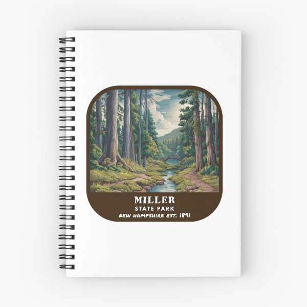 Item preview, Vintage Miller State Park (New Hampshire) designed and sold by RabbitK.