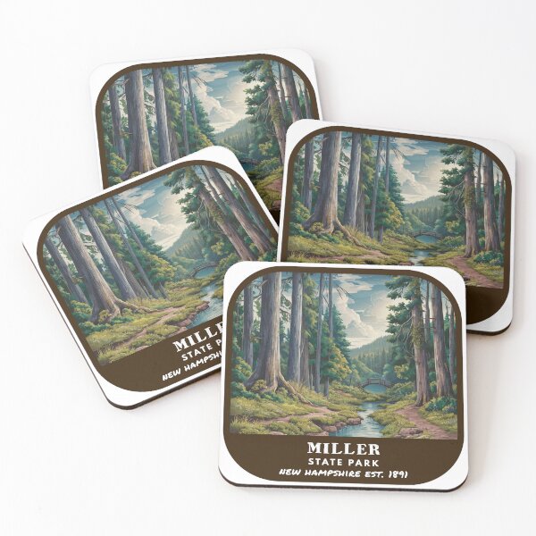 Item preview, Vintage Miller State Park (New Hampshire) designed and sold by RabbitK.