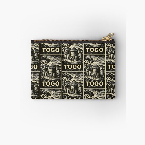Item preview, Togo Linocut Style  designed and sold by Thistle-TShop.