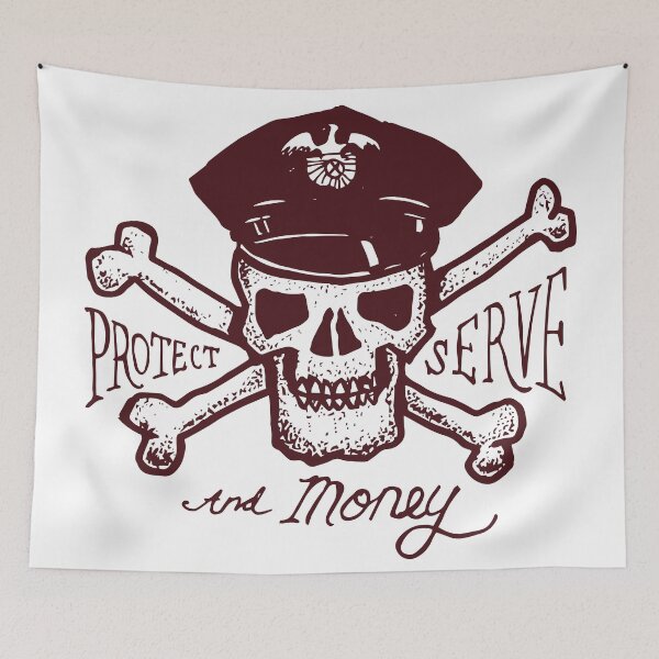Item preview, Protect, Serve and Money designed and sold by badoken.