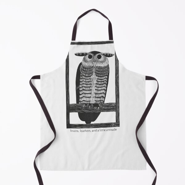 Item preview, Vintage Owl Drawing | For the Night Owls designed and sold by UBU-space.