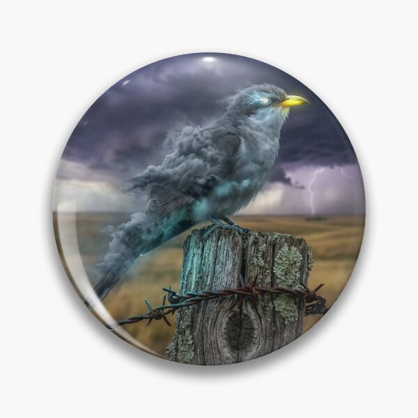 Item preview, Storm (Rain) Crow: Yellow-Billed Cuckoo designed and sold by Tridentulus.