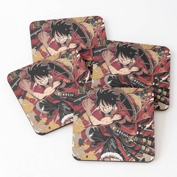 Item preview, Crimson Pirate Brawler | Anime-Inspired Warrior Action Art designed and sold by Dyan4.