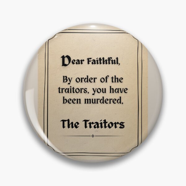 Item preview, The Traitors: You Have Been Murdered designed and sold by lmfluffycat.