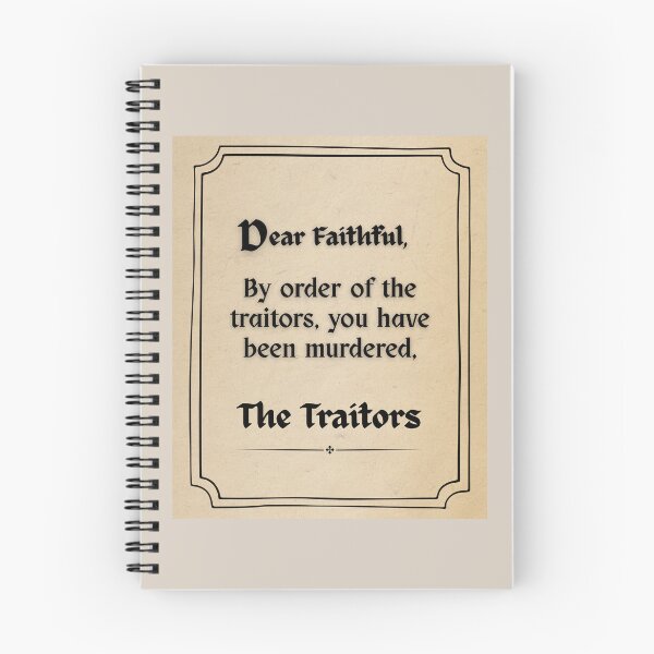 Item preview, The Traitors: You Have Been Murdered designed and sold by lmfluffycat.