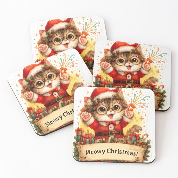 Item preview, Meowy Christmas designed and sold by Berlin-D-Prs.