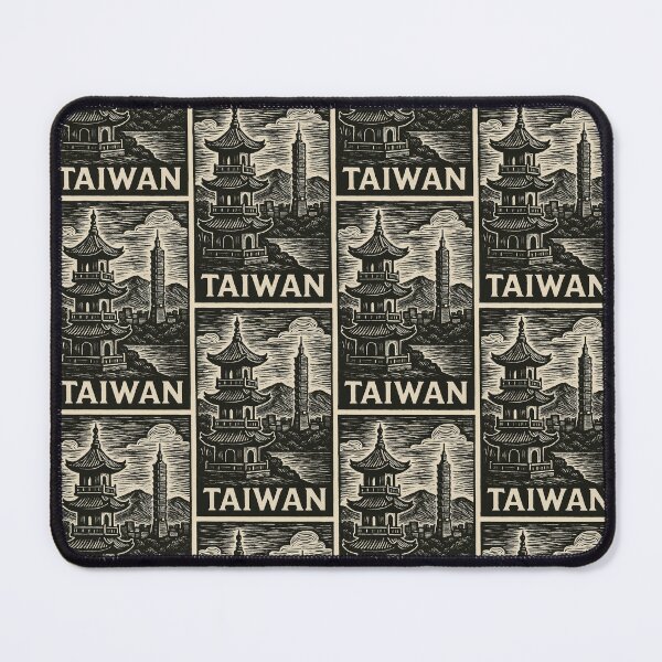 Item preview, Taiwan Linocut Style  designed and sold by Thistle-TShop.