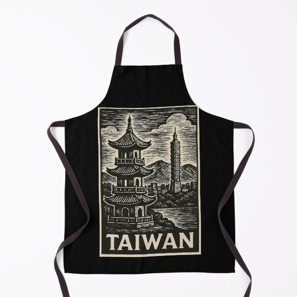 Item preview, Taiwan Linocut Style designed and sold by Thistle-TShop.