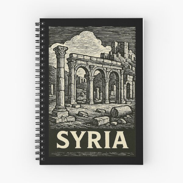 Artikelvorschau, Syrischer Linolschnitt entworfen und verkauft von Thistle-TShop.