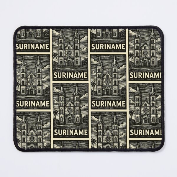 Item preview, Suriname Linocut Style  designed and sold by Thistle-TShop.