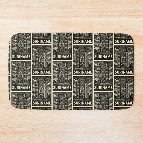 Item preview, Suriname Linocut Style  designed and sold by Thistle-TShop.