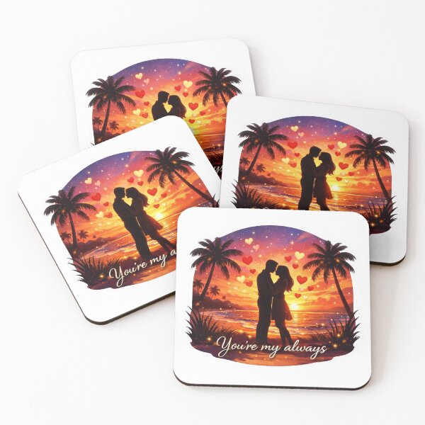 Item preview, Sunset kiss tropical paradise designed and sold by lorand-designs.