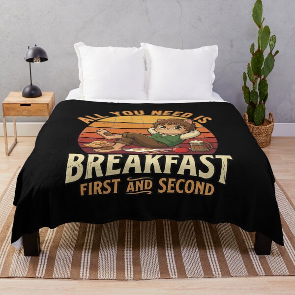 Item preview, Retro Halfling Second Breakfast designed and sold by AdyKurniawan.