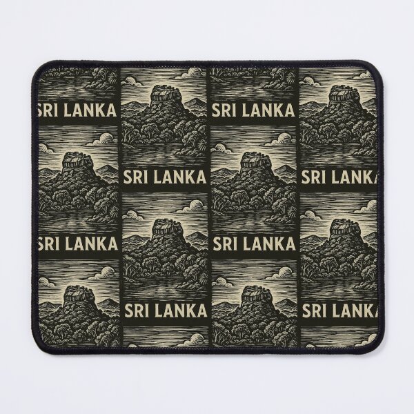 Item preview, Sri Lanka Linocut Style  designed and sold by Thistle-TShop.