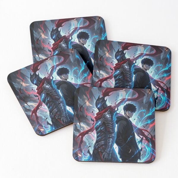 Item preview, Shadow Awakening Warrior | Dark Fantasy Anime-Inspired Guardian designed and sold by Dyan4.