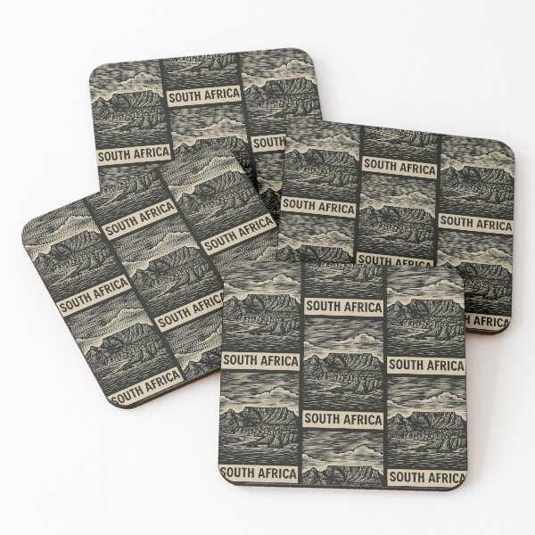 Item preview, South Africa Linocut Style  designed and sold by Thistle-TShop.