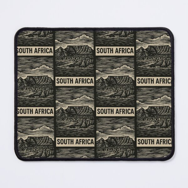 Item preview, South Africa Linocut Style  designed and sold by Thistle-TShop.