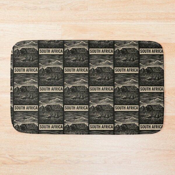 Item preview, South Africa Linocut Style  designed and sold by Thistle-TShop.