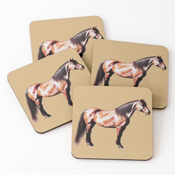 Item preview, horse mosaic designed and sold by designmari.