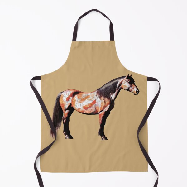 Item preview, horse mosaic designed and sold by designmari.