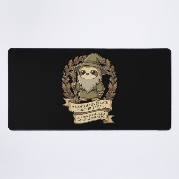 Item preview, Sloth Wizard Wisdom designed and sold by AdyKurniawan.